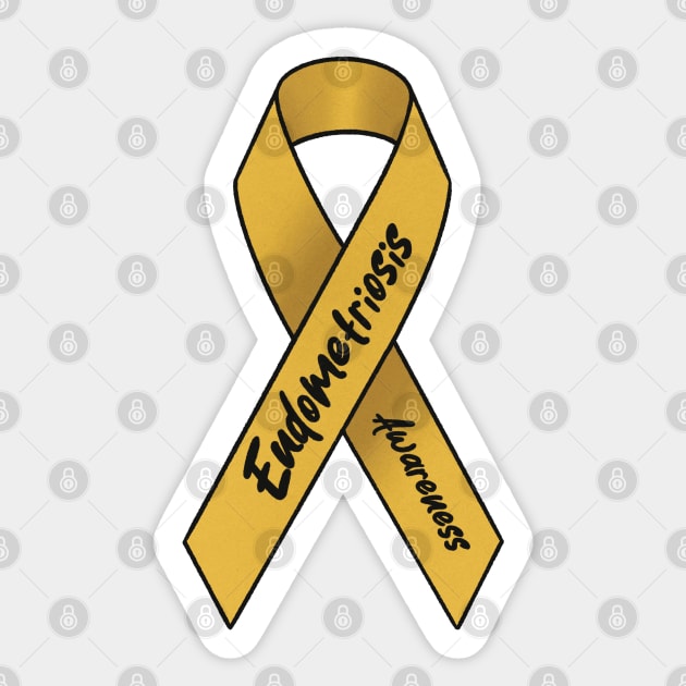 Endometriosis Awareness Sticker by daniasdesigns